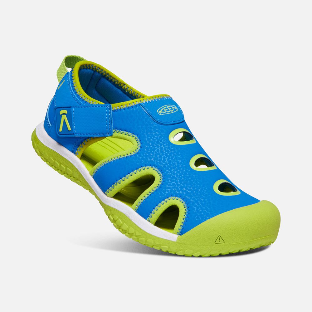 Sandalias Keen Mexico Azules/Verdes - Niños Stingray - KR2149673